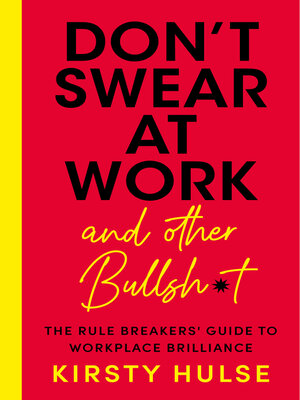 cover image of Don't Swear at Work